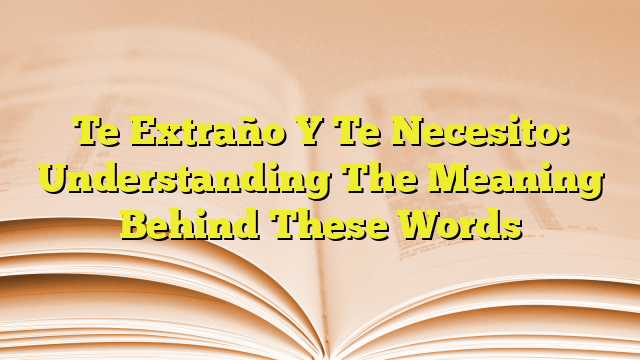 te-extra-o-y-te-necesito-understanding-the-meaning-behind-these-words